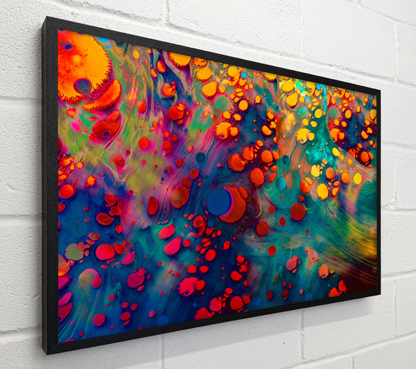 Paint Blobs In Oil