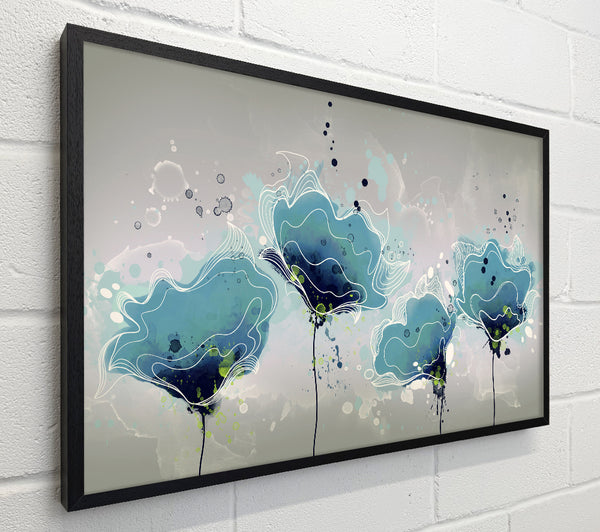 Blue Jazz Flowers