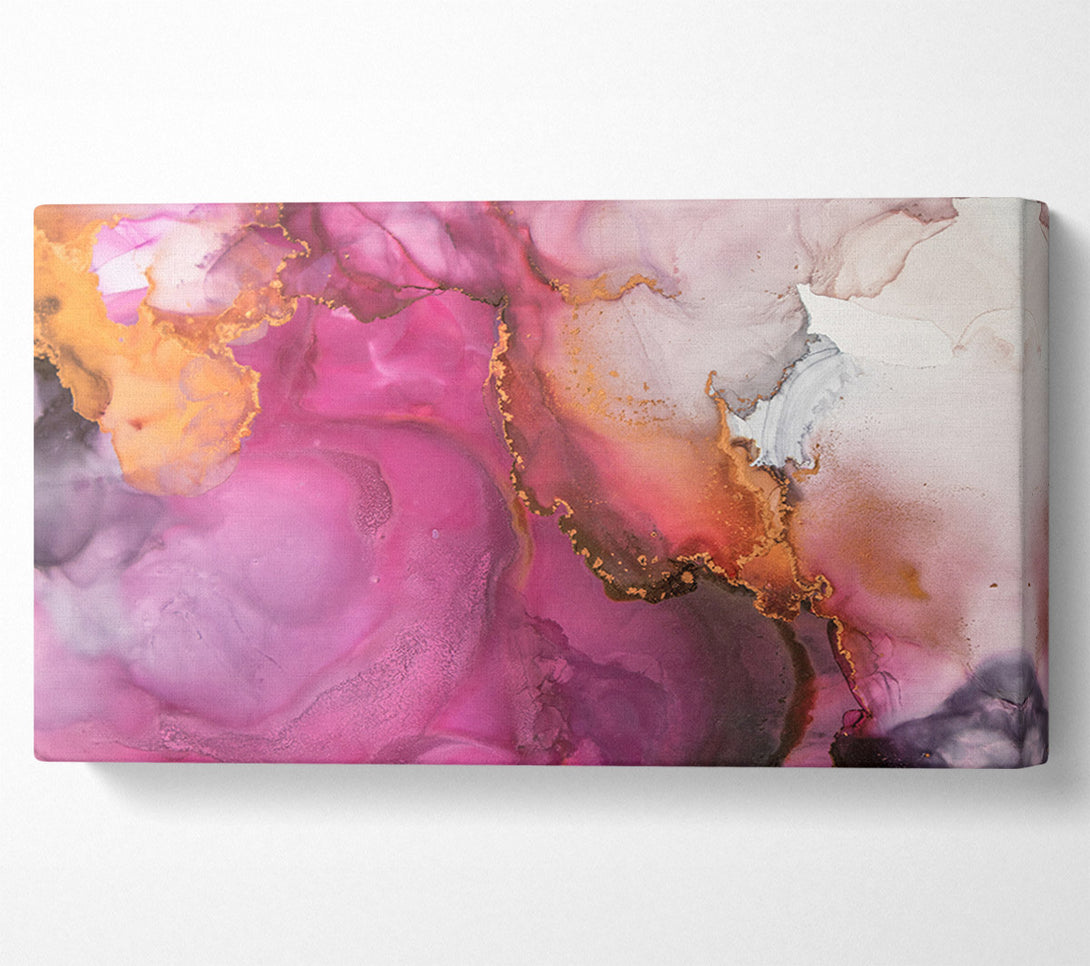  A Canvas Print of Coloured Textures Water Canvas Print