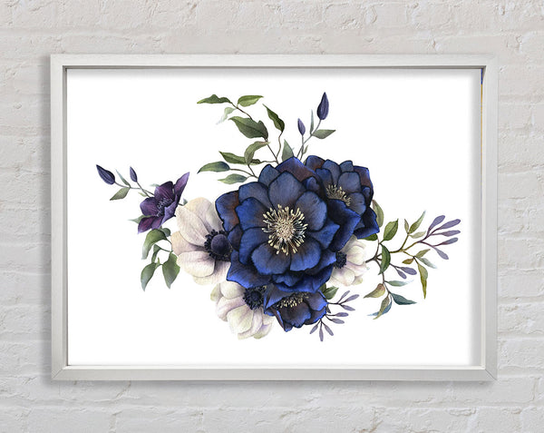 Blaue Blumenschönheit
