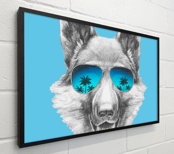 German Shepherd Glasses