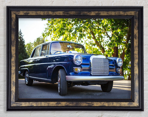 Classic Mercedes Framed Print