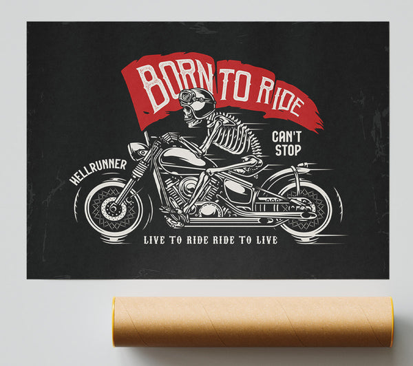 Born To Ride Poster