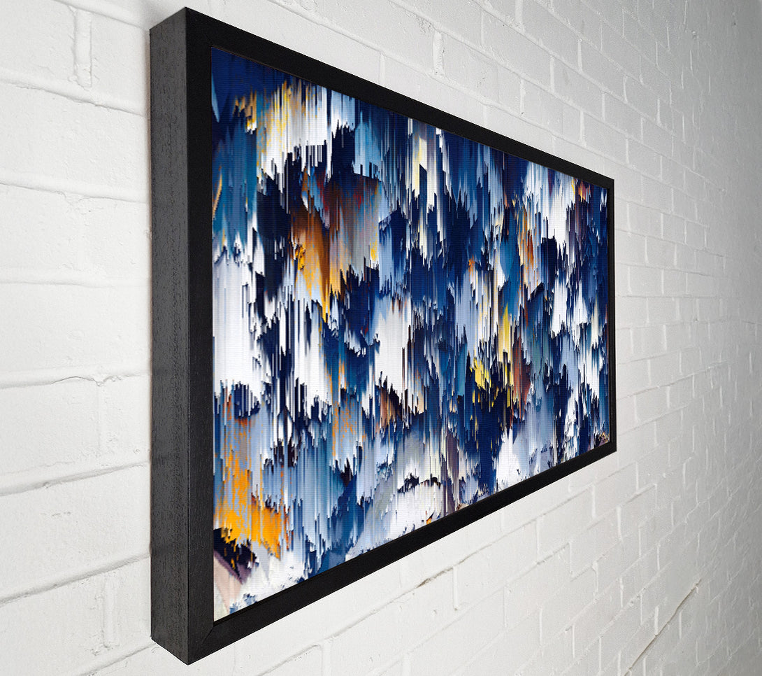  A Canvas Print of Textures Of The Skies Canvas Print