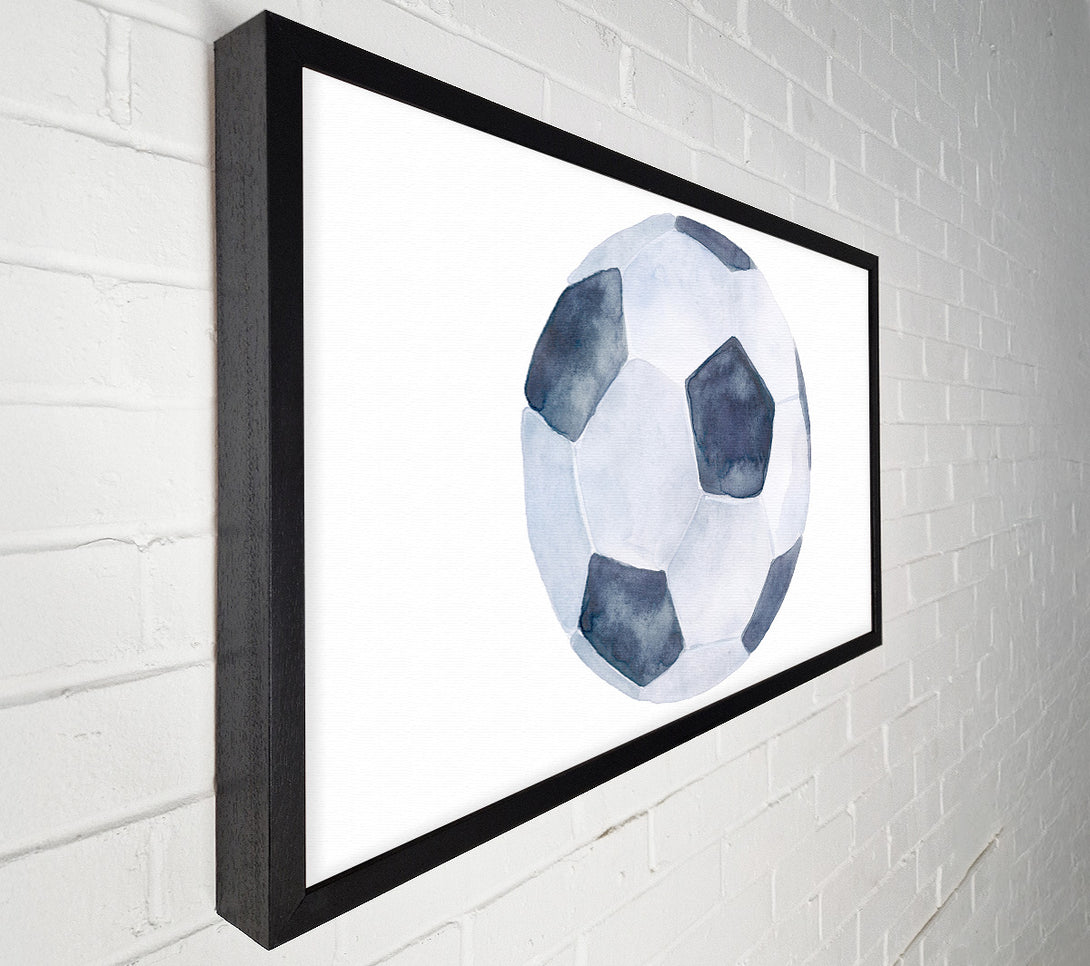  A Canvas Print of Football Drawing Canvas Art