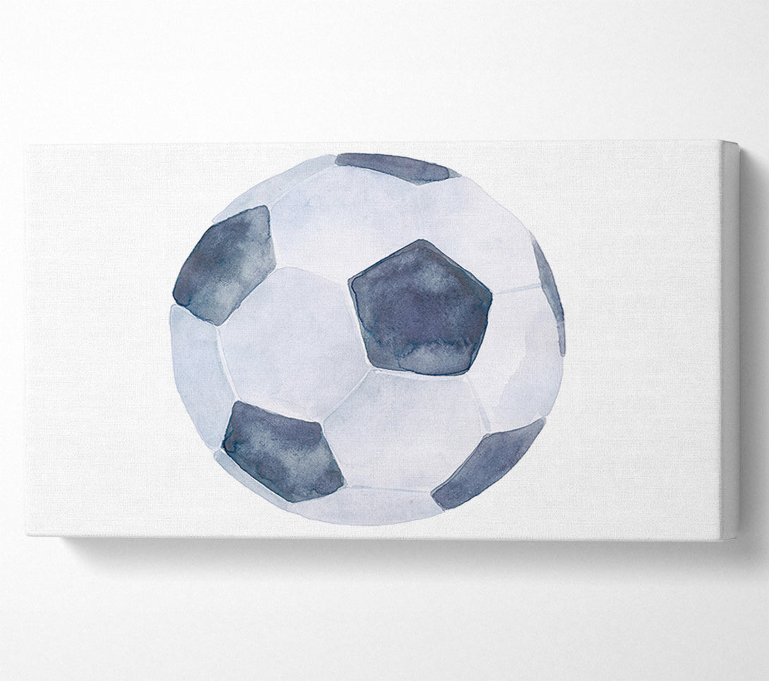  A Canvas Print of Football Drawing Canvas Art