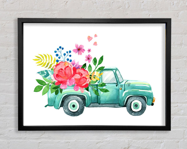 Blumen abholen