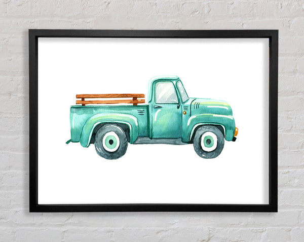 Pick-up Truck Aquarell