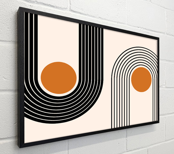 Curved Lines Round The Sun