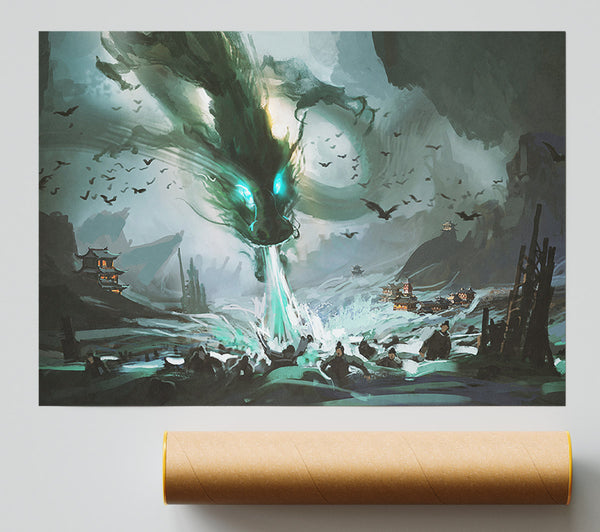 The Ice Dragon Giclee Print