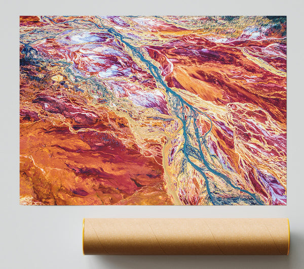 The Mountain River System Print