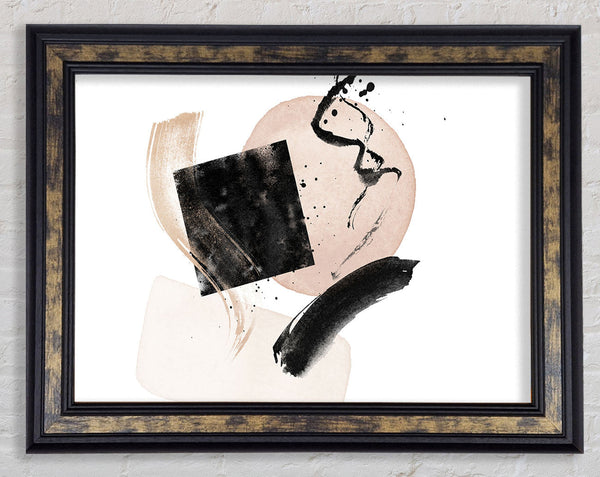 Shapes Of Colour Framed Print