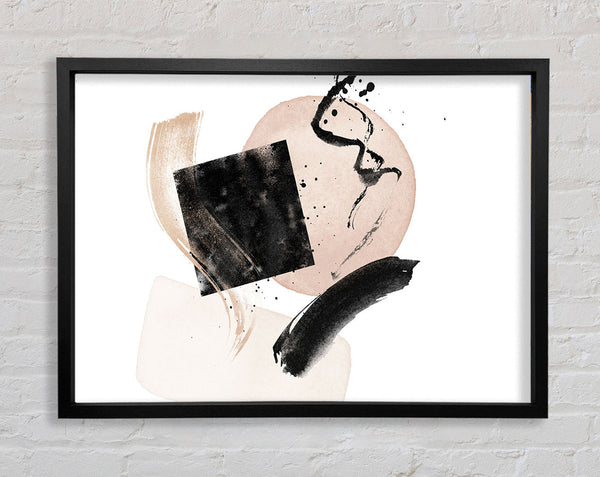 Shapes Of Colour Framed Print
