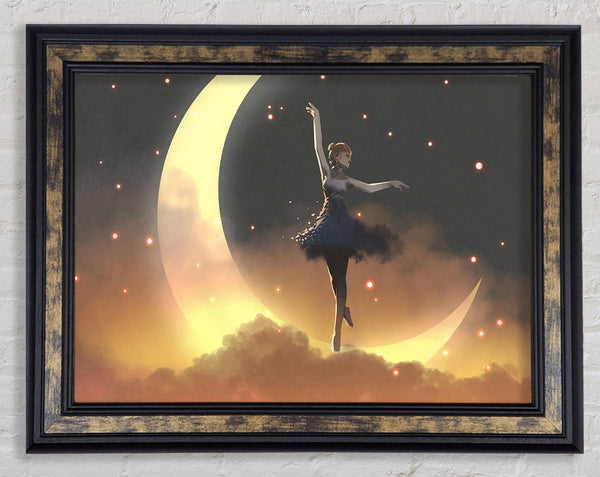 Dancing On The Moon Framed Print