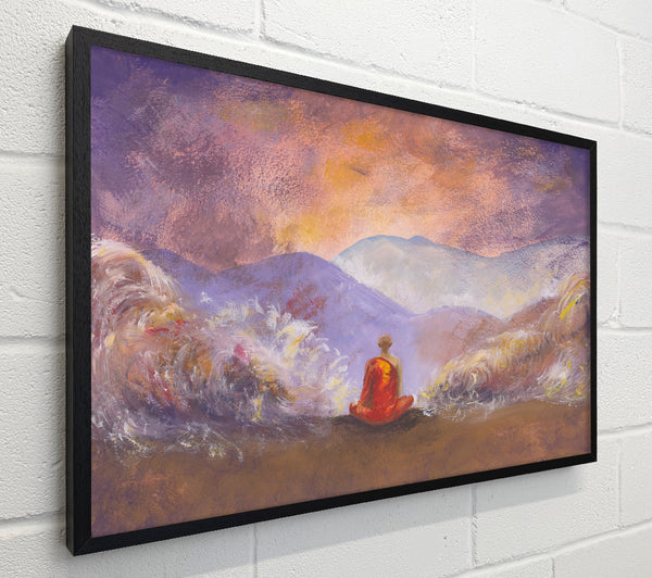 Monk On The Hilltop