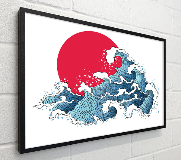 Crashing Waters Under The Sun