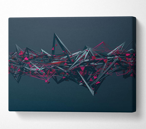  A Canvas Print of Sharp Spikes Of Shape Canvas Art