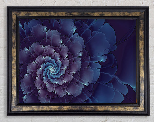 The Swirl Of Petals Framed Print