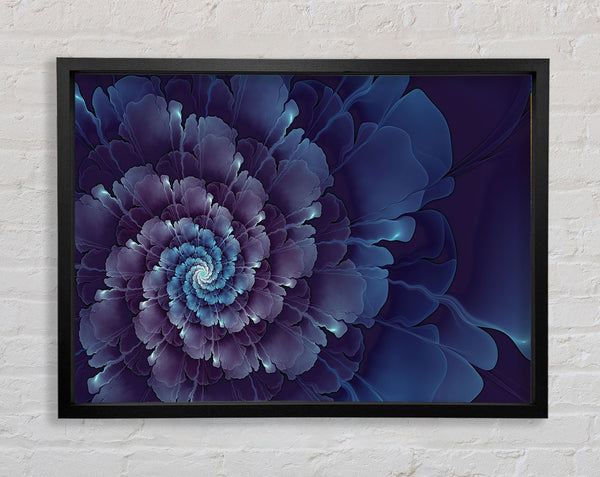 The Swirl Of Petals Framed Print