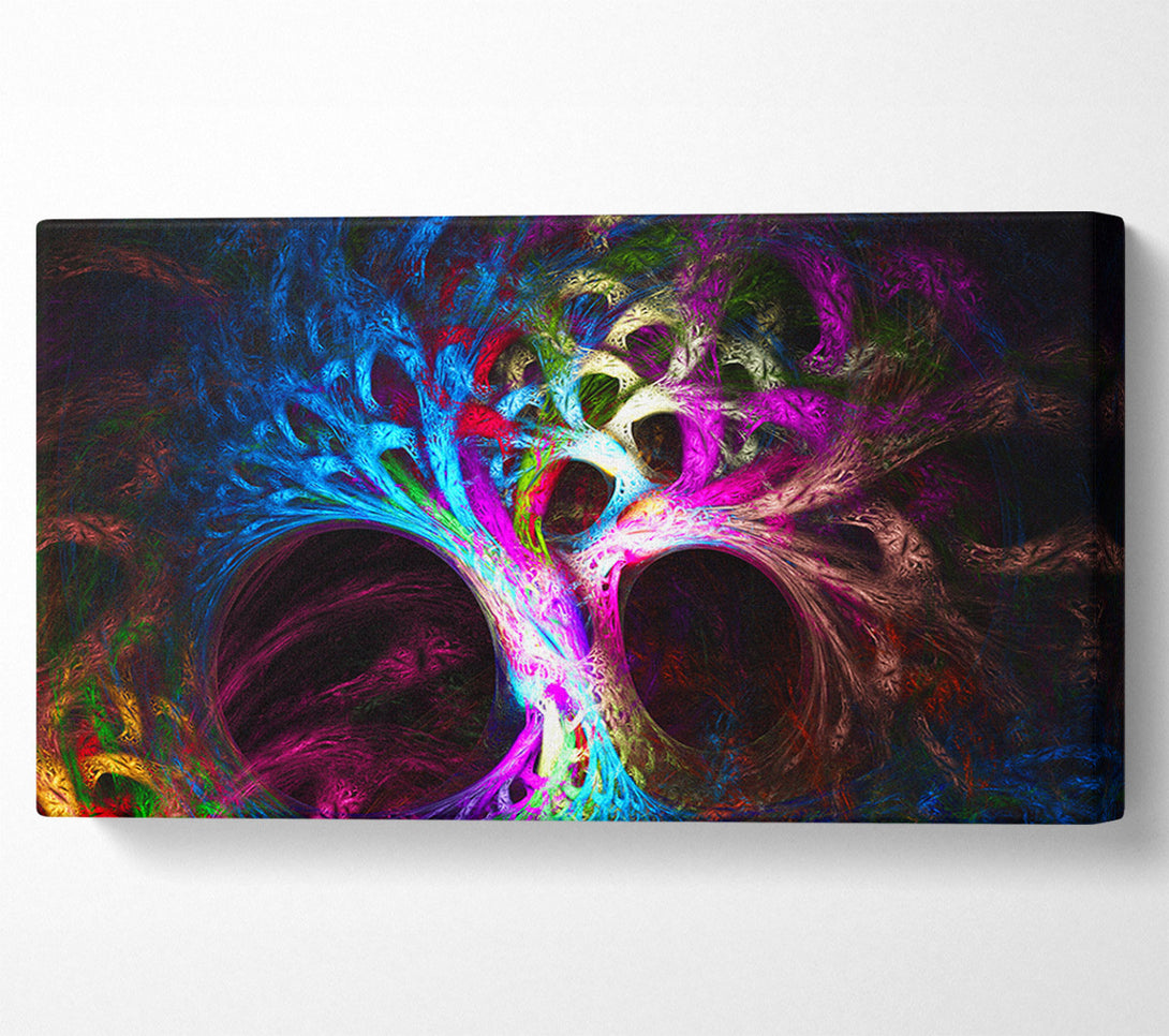  A Canvas Print of The Tree Of Life In Colour Canvas Print