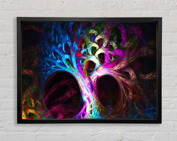 The Tree Of Life In Colour Framed Print