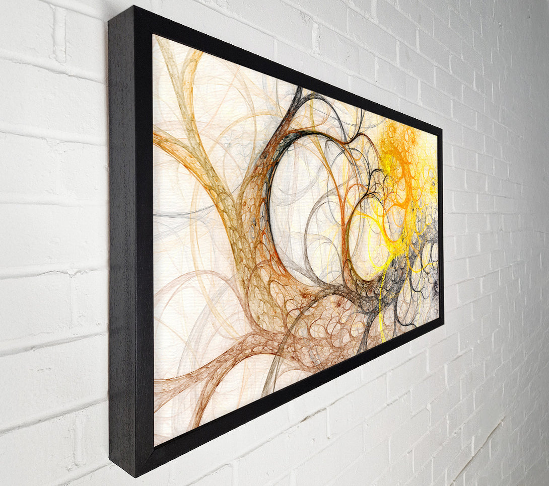  A Canvas Print of Tree Swirl Afterlife Canvas Wall Art