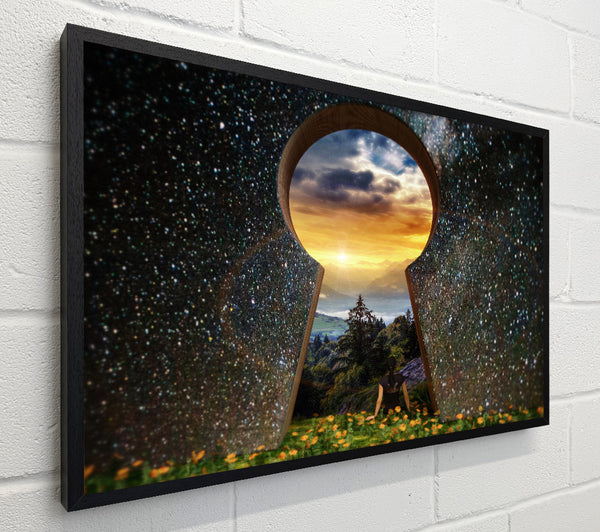Key Hole Universe