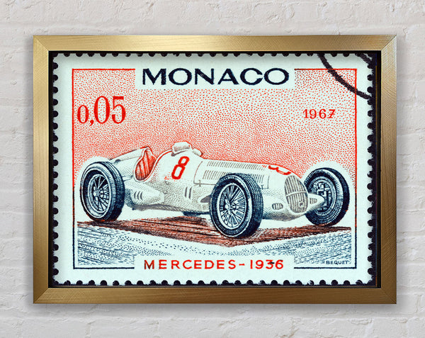 Monaco-Rennstempel