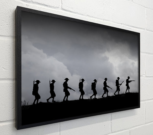 The Troops Silhouette
