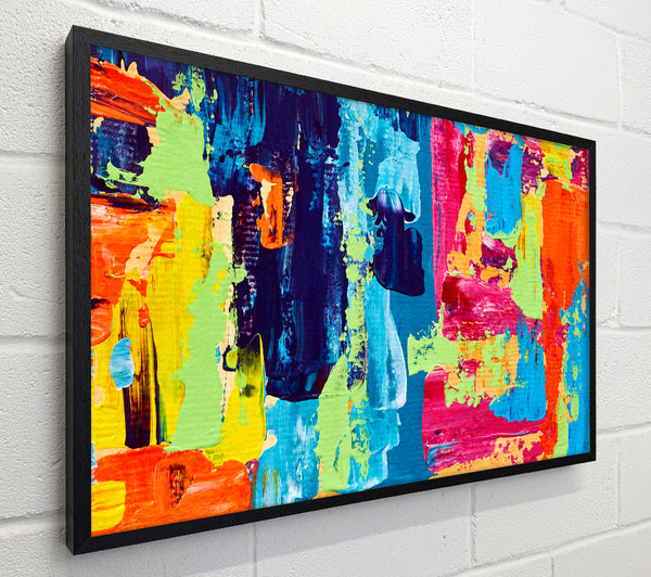Vibrant Patchwork Blobs