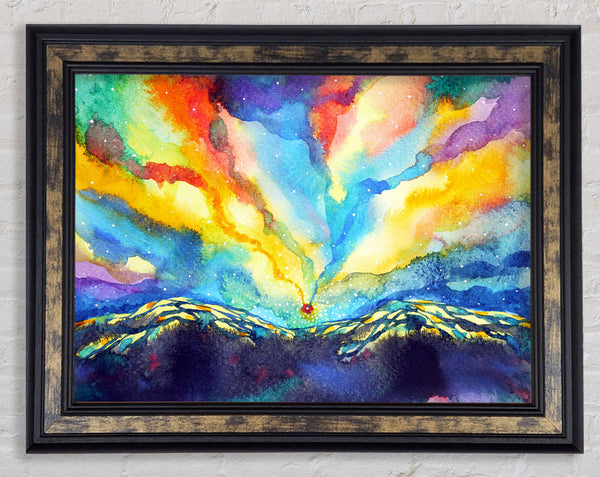 Clouds Of The Spirit World Framed Print