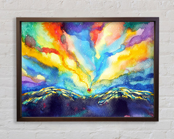 Clouds Of The Spirit World Framed Print