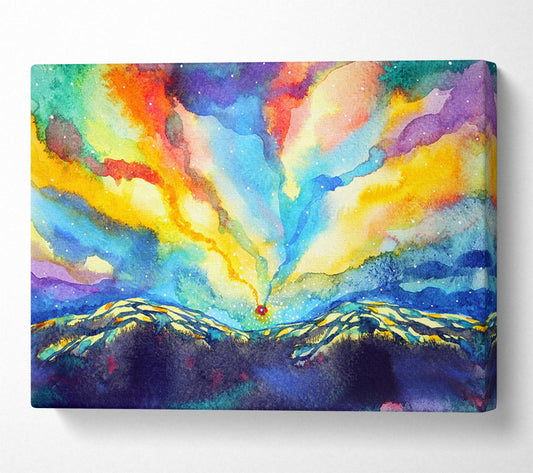 Clouds Of The Spirit World Canvas Wall Art