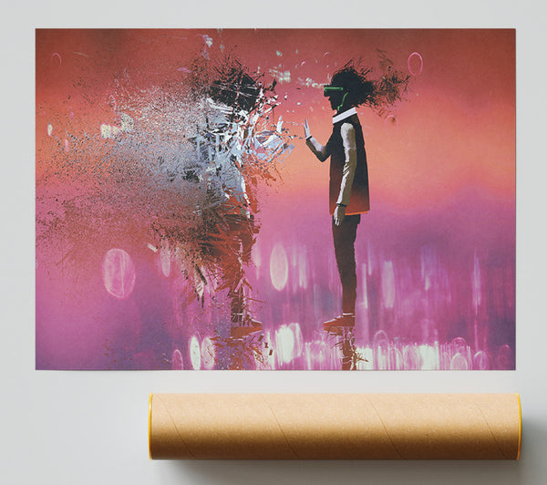 Evaporated Beings Of Time Giclee Print