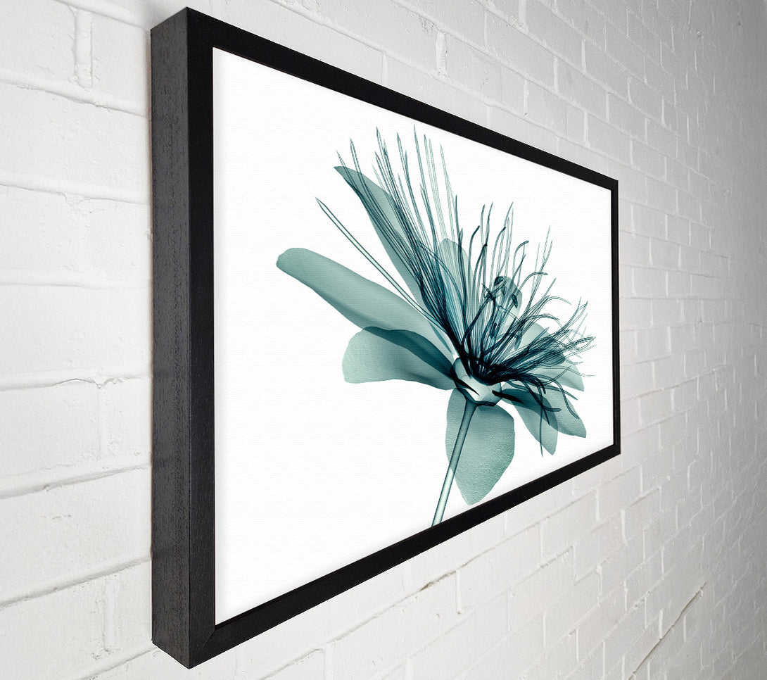  A Canvas Print of Green Flower Opens Canvas Art