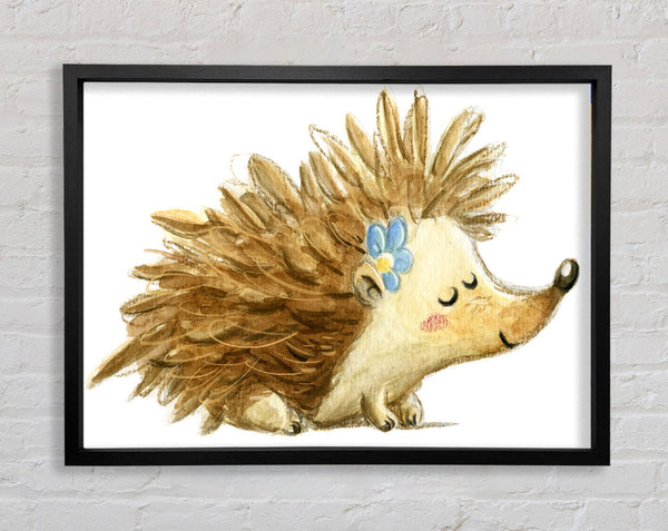 Der glückliche Igel