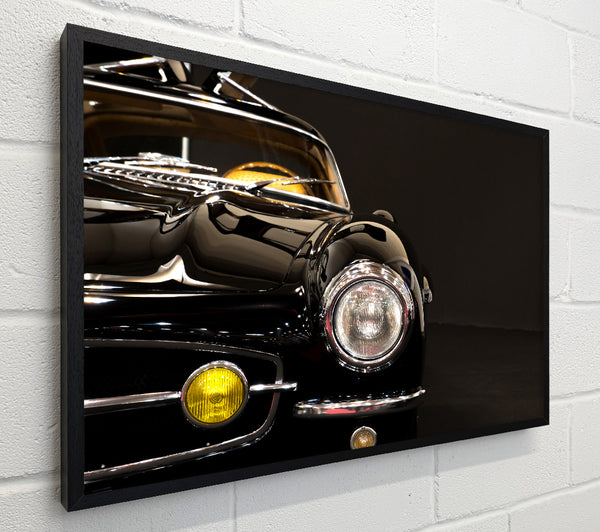 Classic Car Headlight Black