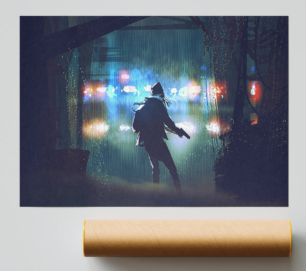 Out To Fight Justice Print