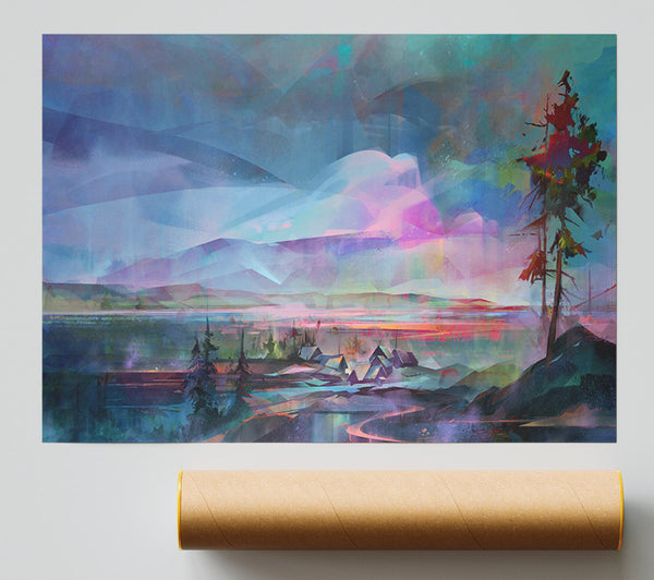Beyond The Trees Is Bliss Giclee Print