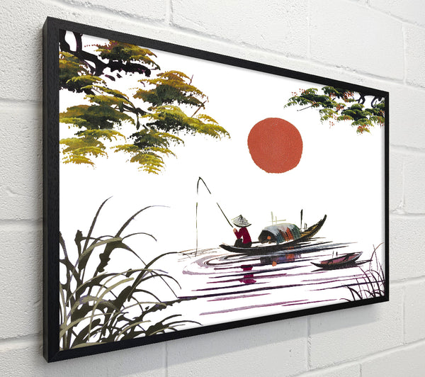 The Japanese Sun Fisherman