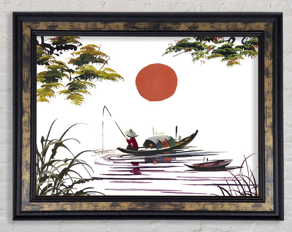 The Japanese Sun Fisherman