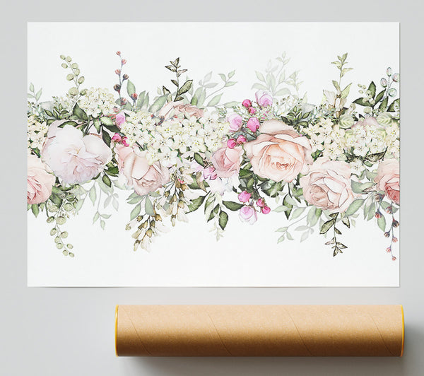 Wedding Flowers Of Beauty Poster