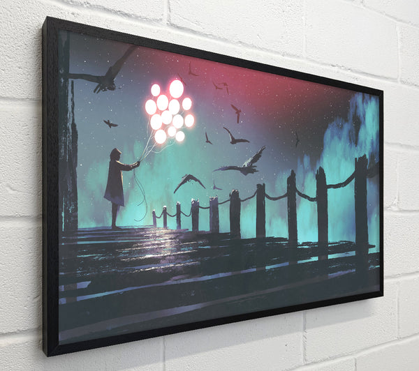 Light Up Balloon Pier