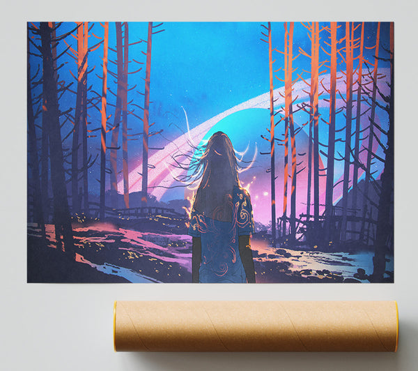 Walking Through The Void Giclee Print