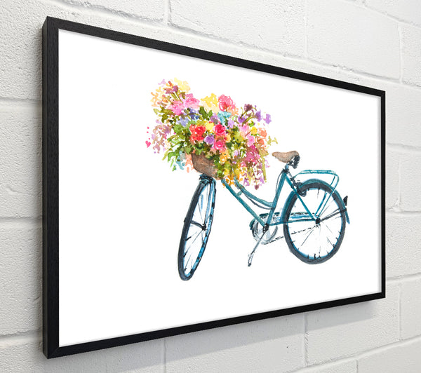 Flowers On A Bike