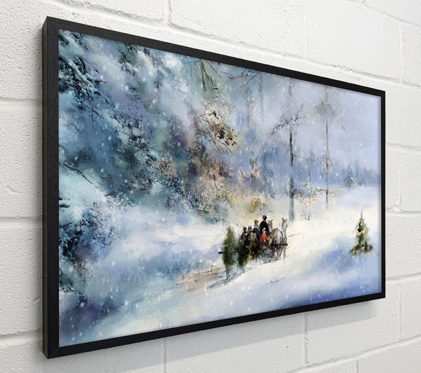 Traveling Through The Snow