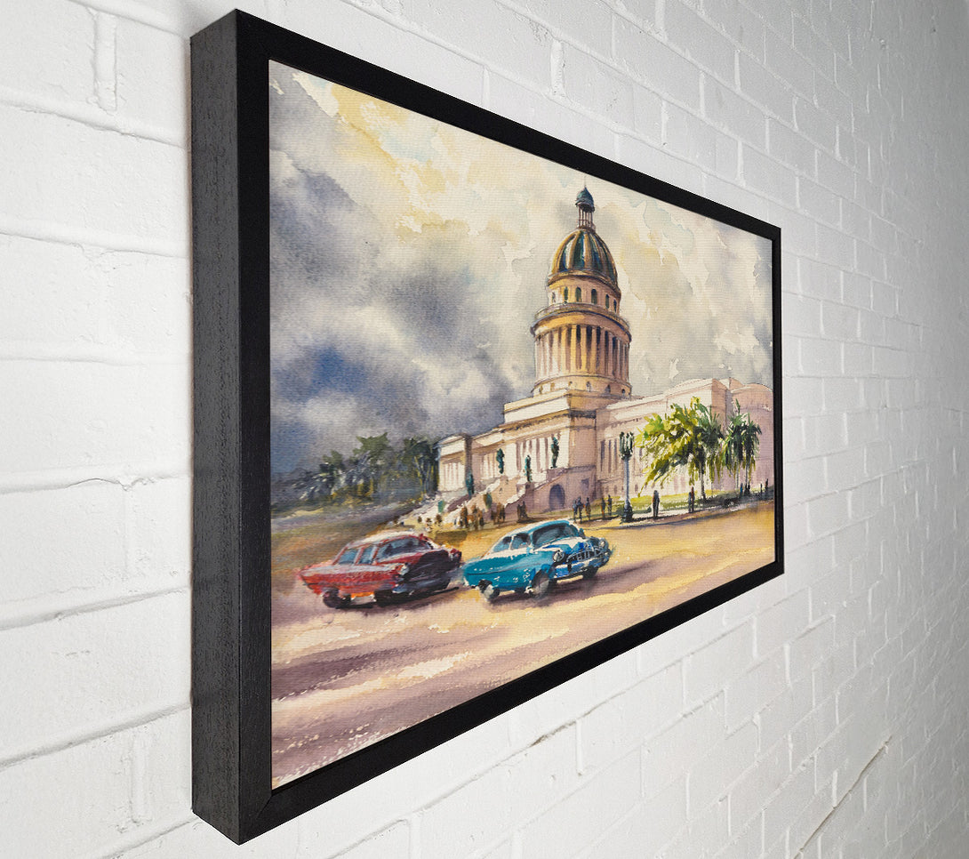  A Canvas Print of Drive Through Mexico Canvas Wall Art