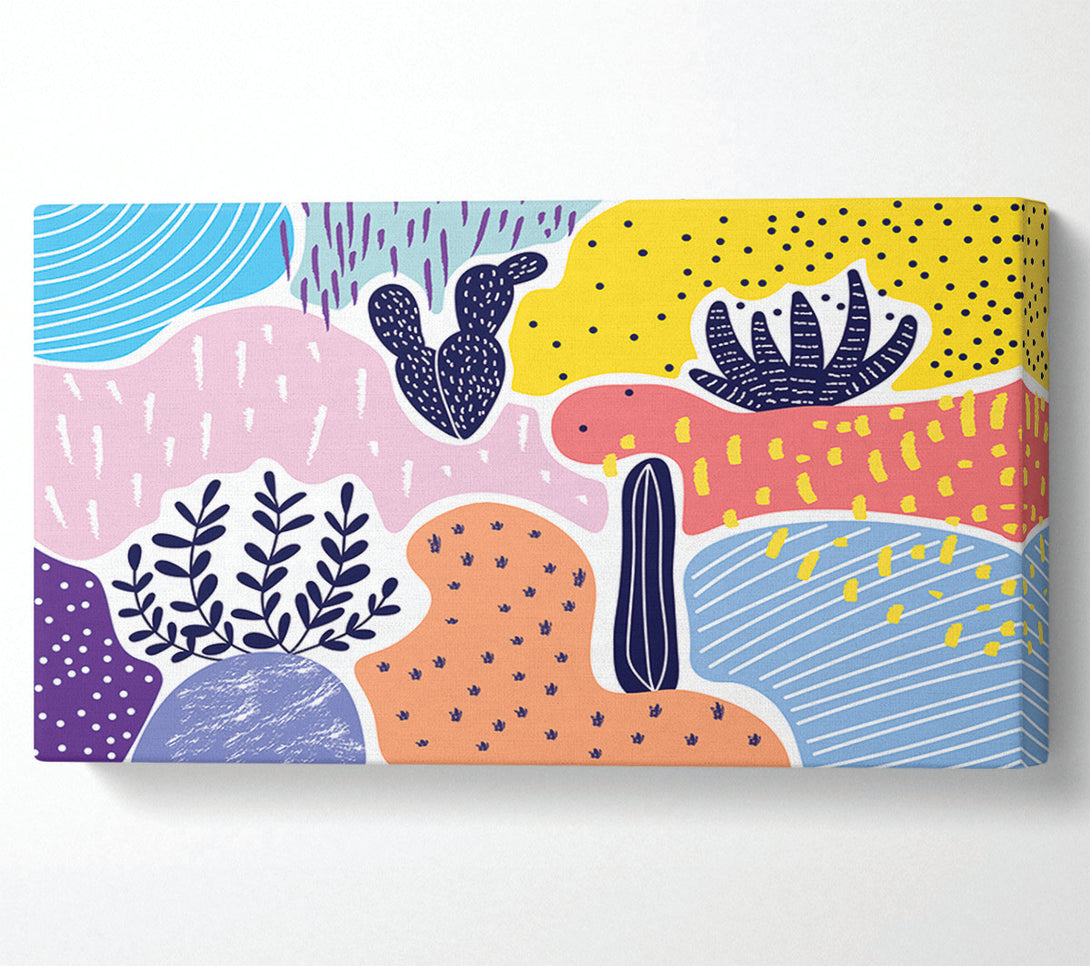  A Canvas Print of The Plants Of Modern Art Canvas Print