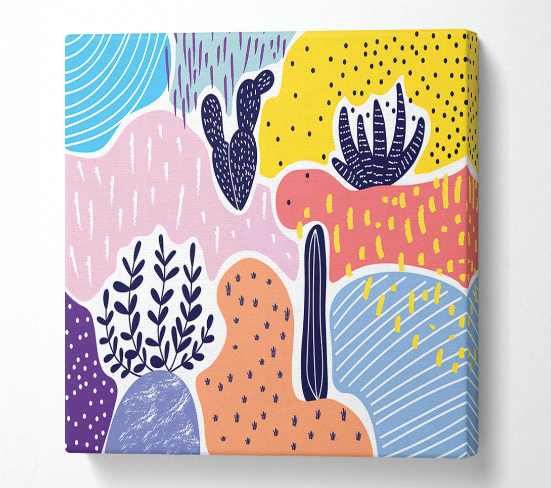  A Canvas Print of The Plants Of Modern Art Canvas Print
