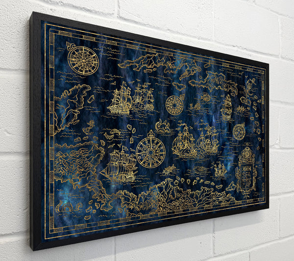 The Pirate Authentic Map